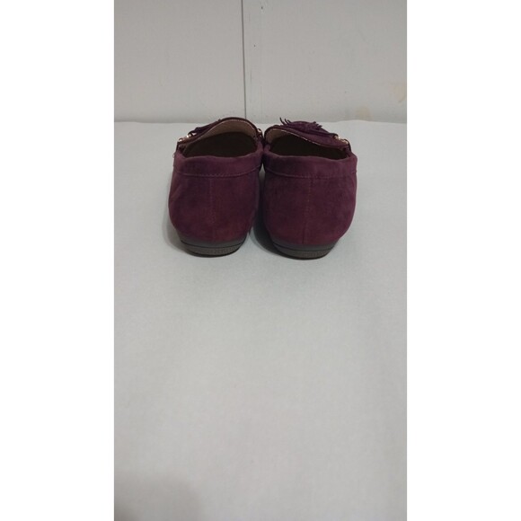 Women's Cliffs By White Mountain Gainful Purple Suede Slip On Loafers Sz 7.5 - Picture 3 of 6